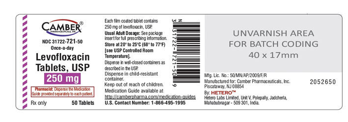 Levofloxacin 250mg 50 film-coated tabs